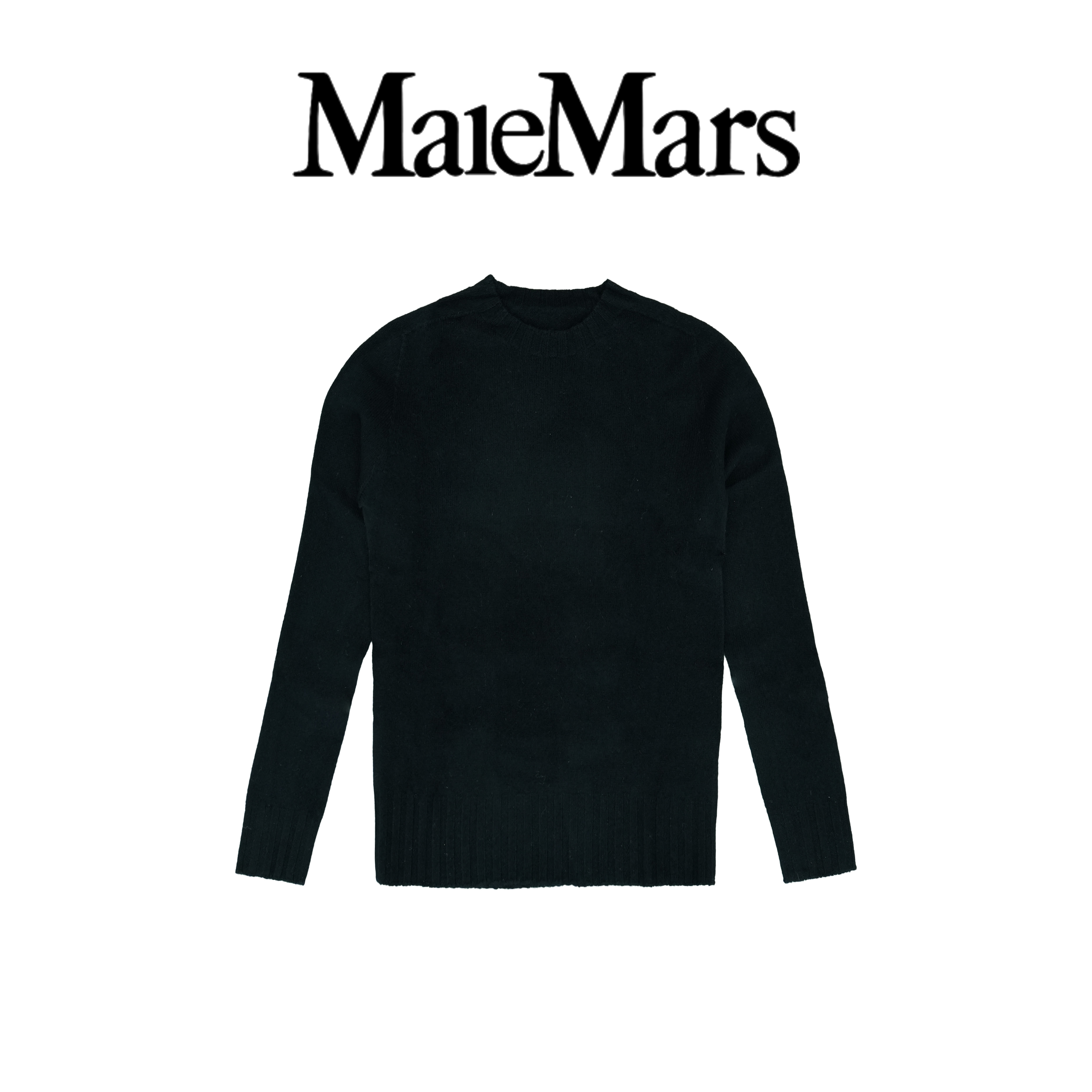 【福袋】半高领纯色圆领针织常规款羊毛衫女装轻奢黑色秋季