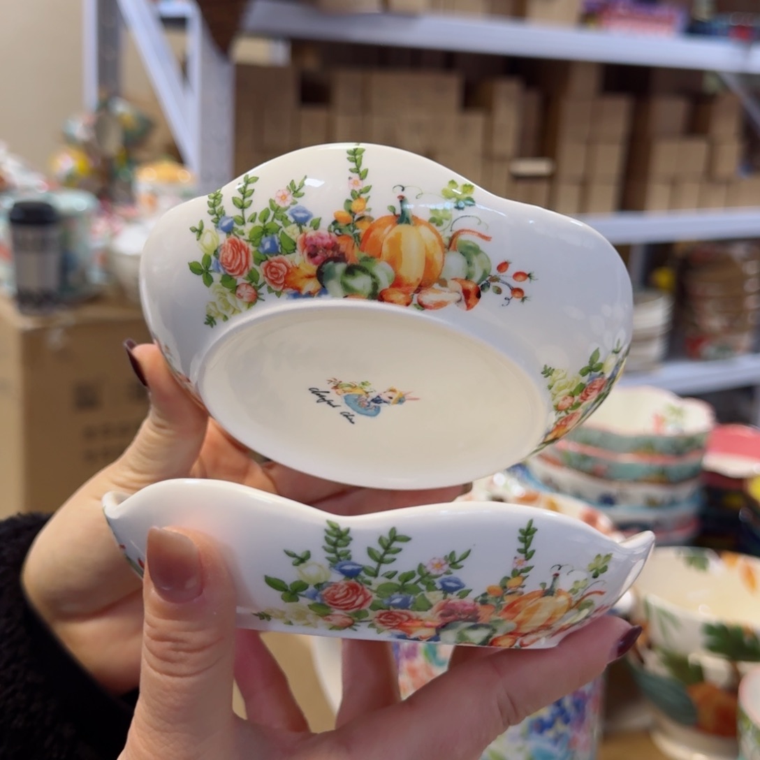 陶南瓜兔5.5英寸两只看图