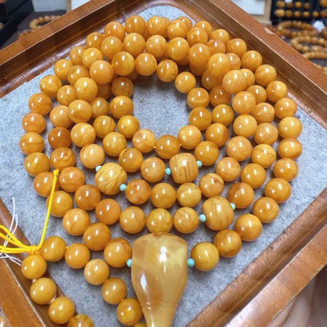 蜜蜡手链未镶嵌蜜蜡