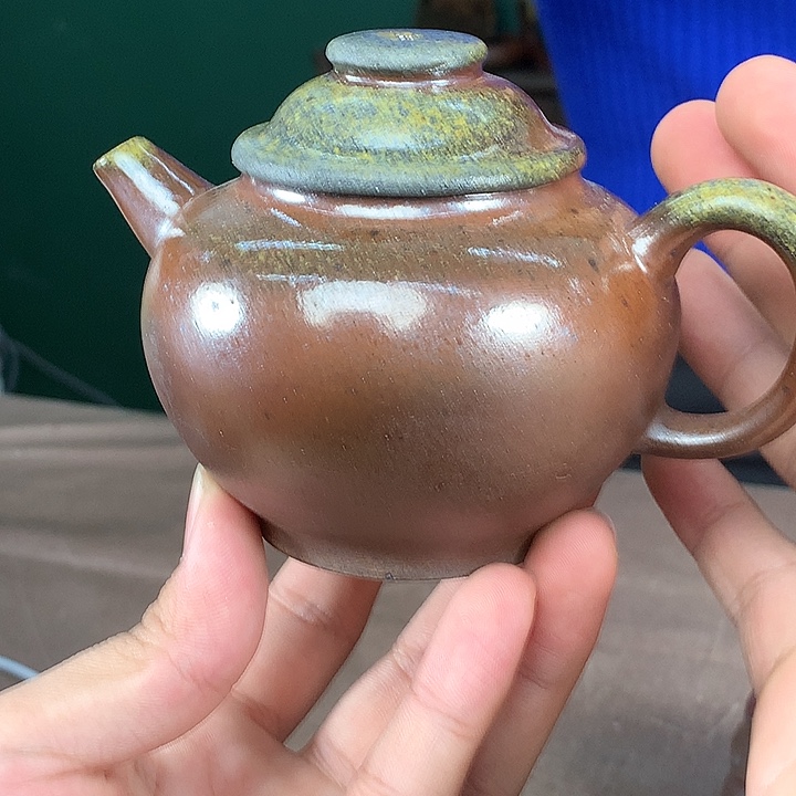 紫砂柴烧纯自然柴烧