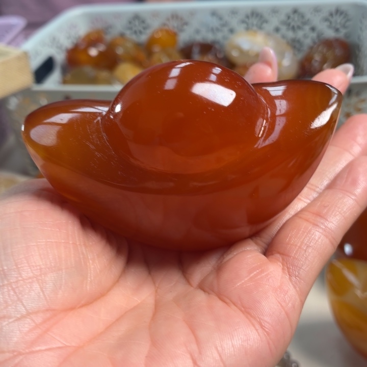 A***哥玛瑙/玉髓未镶嵌吊坠(不含链)