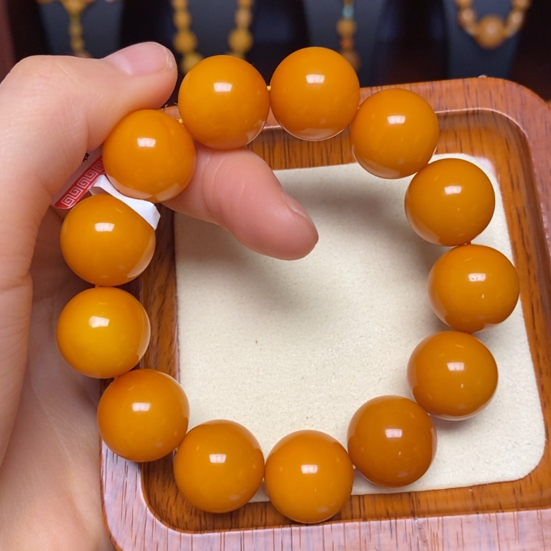 【闪购商品】蜜蜡手链未镶嵌手串