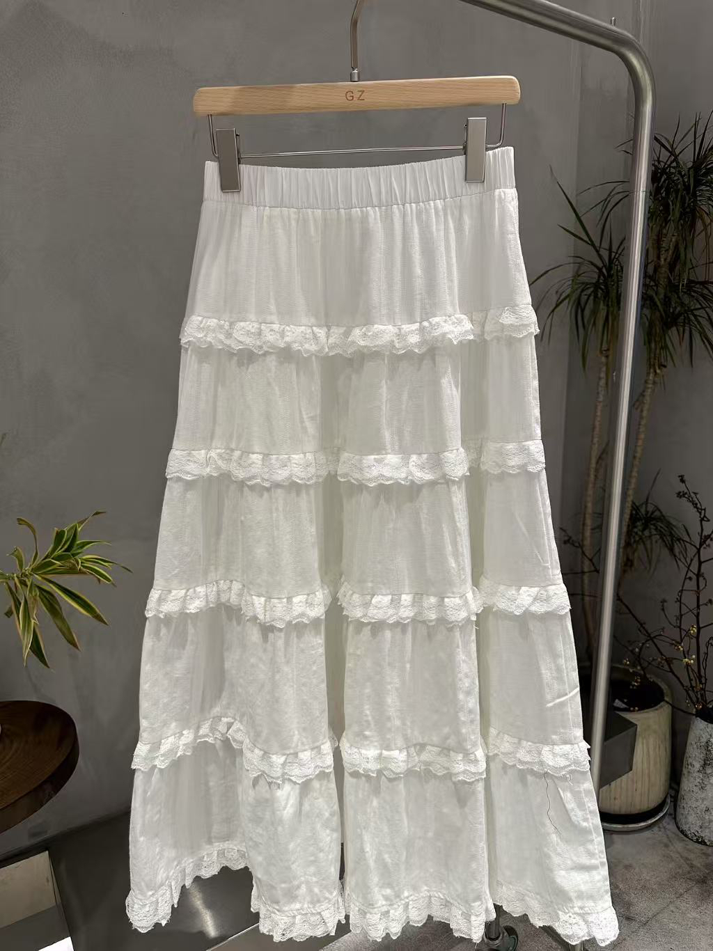 420百褶松紧仙仙裙