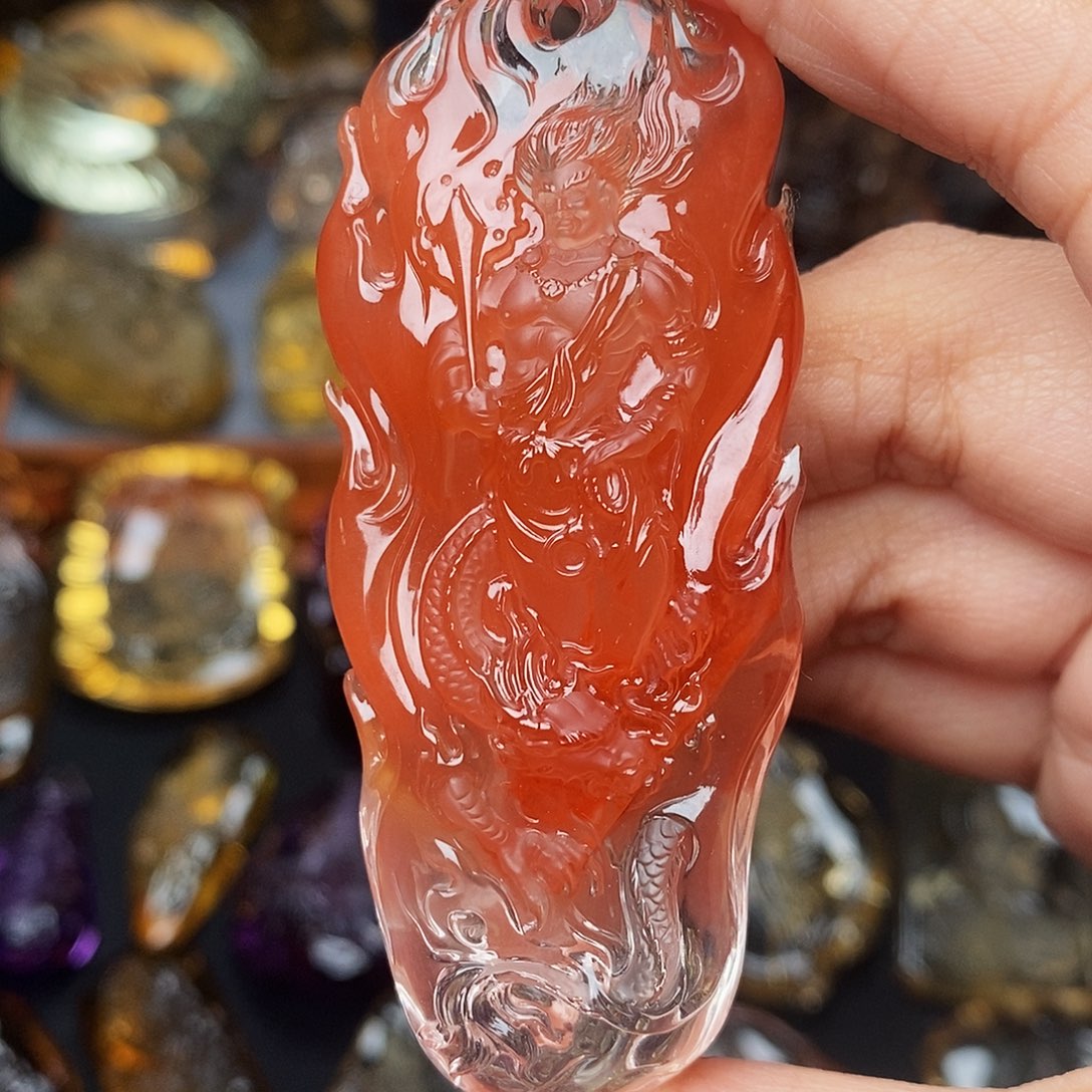 水晶吊坠未镶嵌吊坠