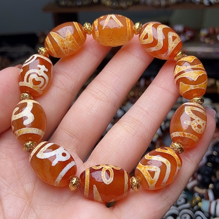 玛瑙/玉髓未镶嵌手链