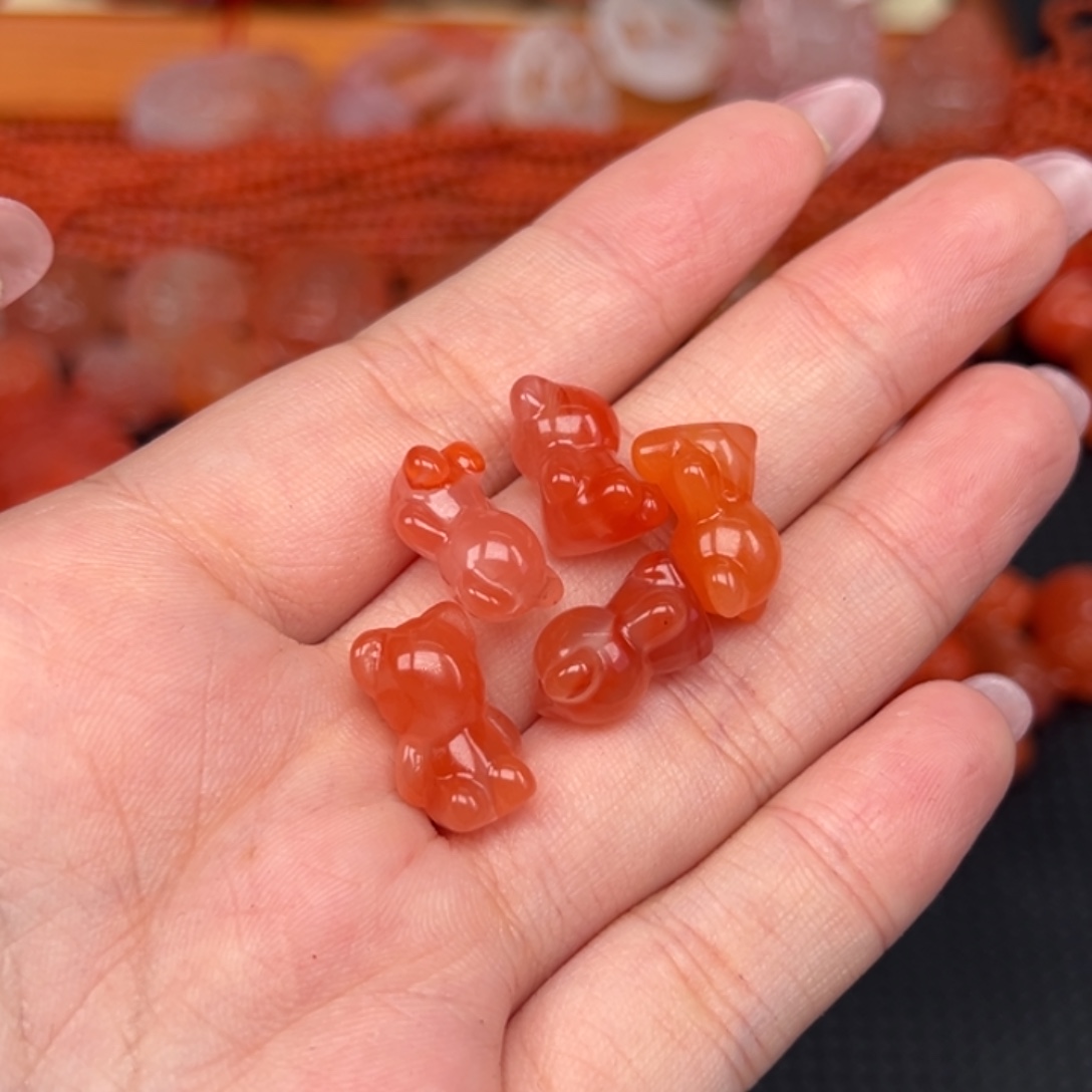 南红玛瑙未镶嵌吊坠(不含链)