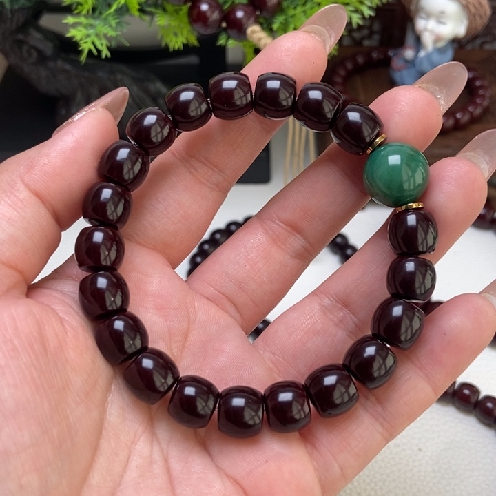 核桃手串/手链春**里猴头玉华串