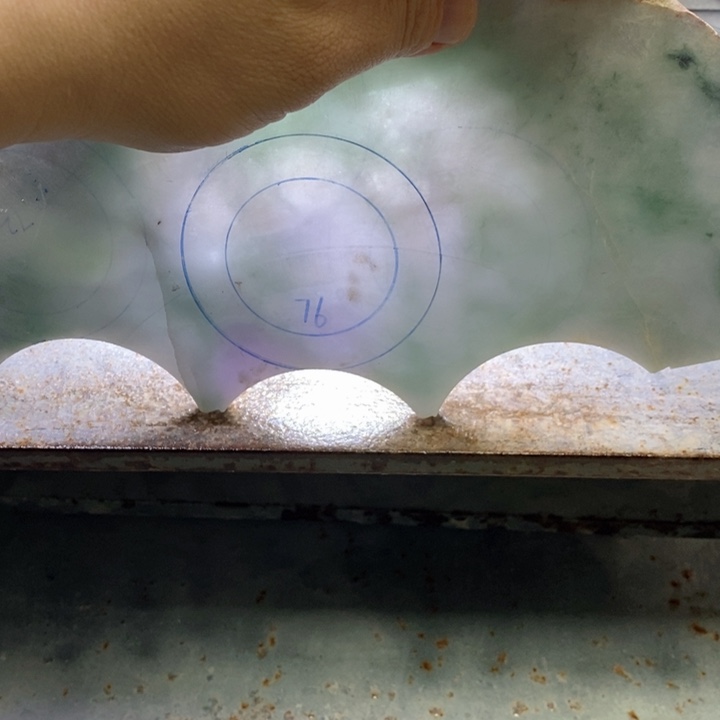 洺***悦定制翡翠未镶嵌正圈