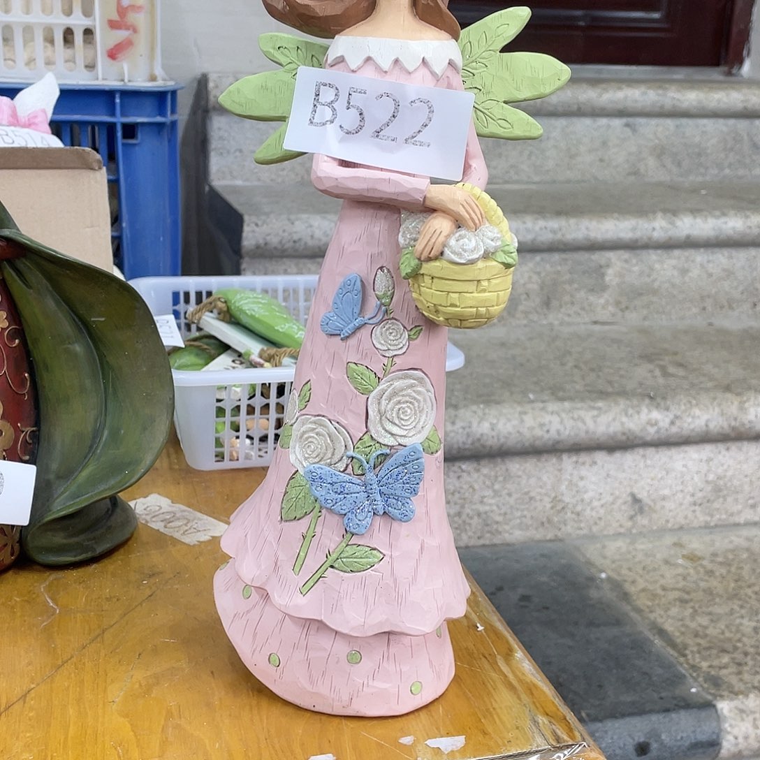 摆件木*子孤品老货微瑕瓷