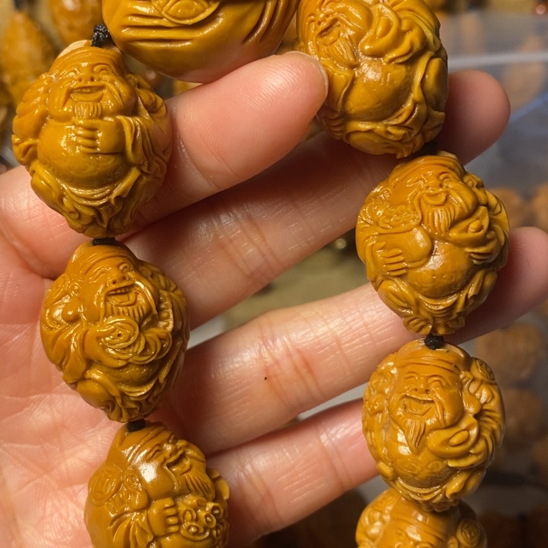 橄榄核手串/手链八大财神