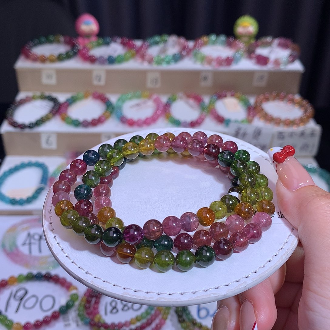 碧玺手链未镶嵌碧玺