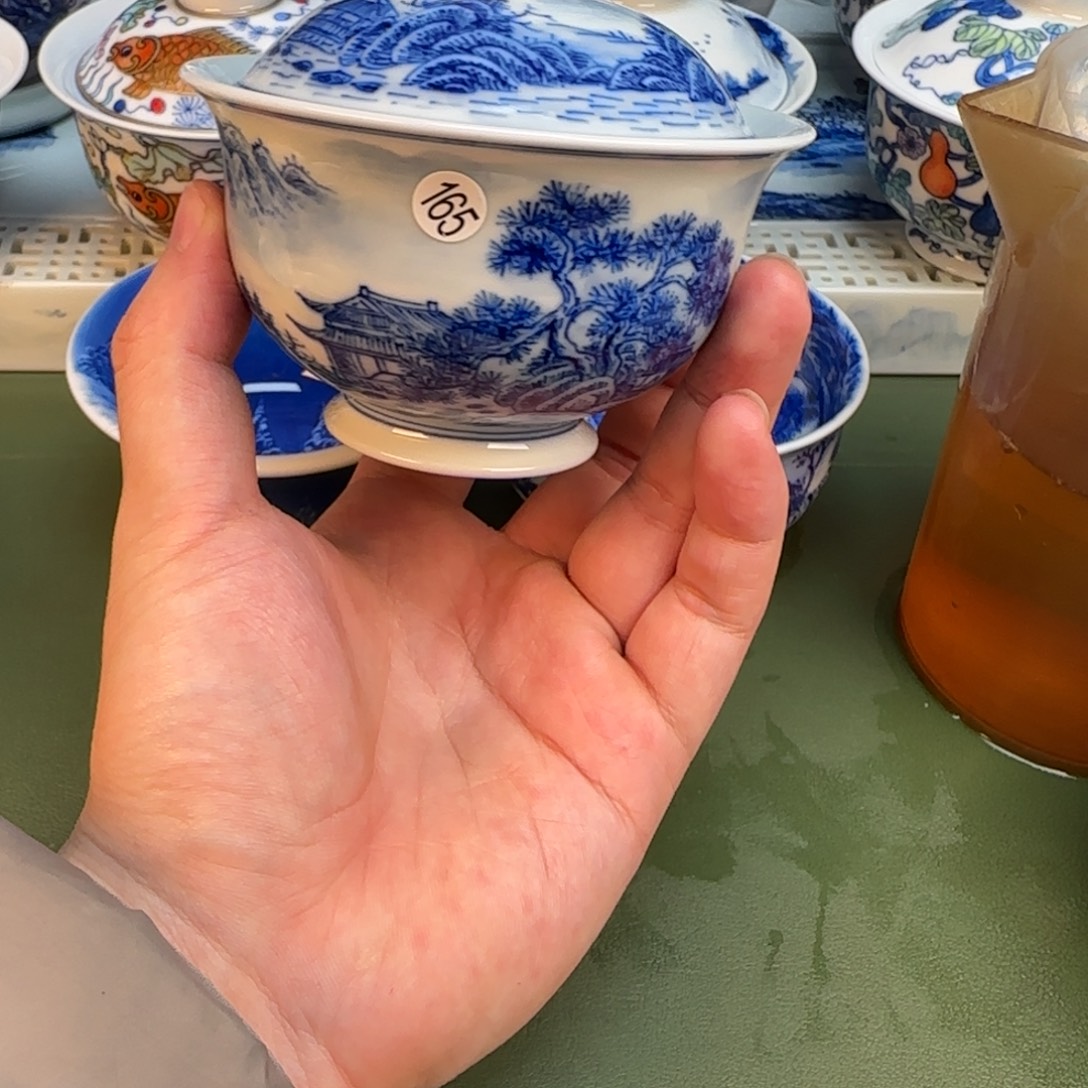 彦祖纯手绘手工茶具165