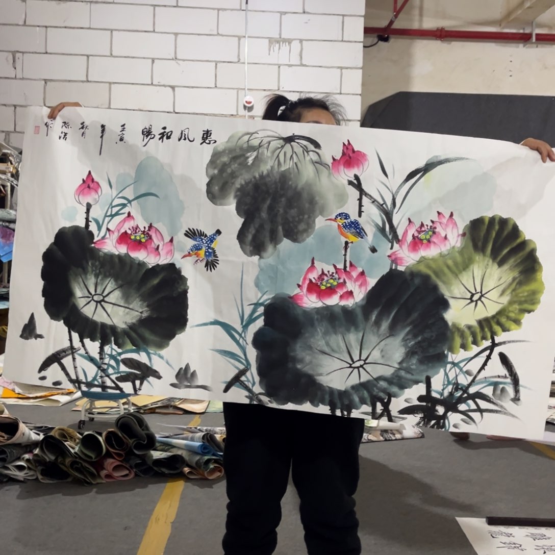 国画书法作品多次绘画作品