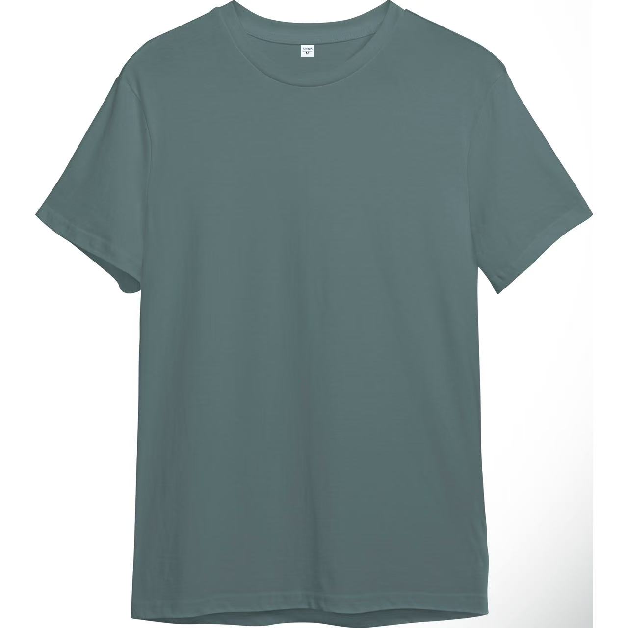 【鸡仔推荐】男士夏季休闲运动纯棉短袖下摆压胶    D96