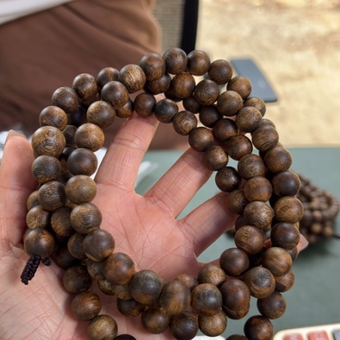 沉香手串白棋62克卡1.1多样性发1条