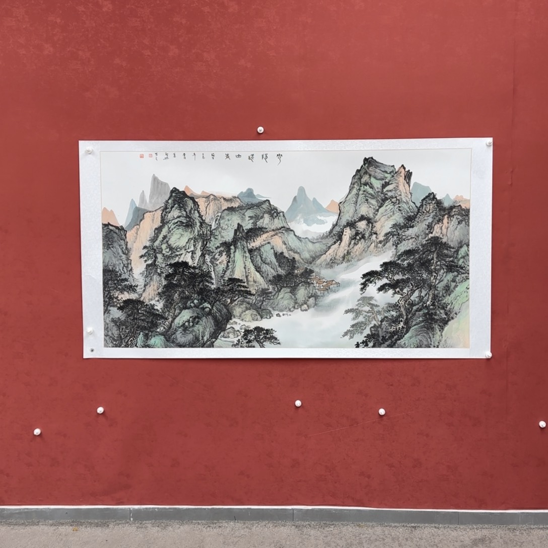 书法巡展于一体大型现代文化广场