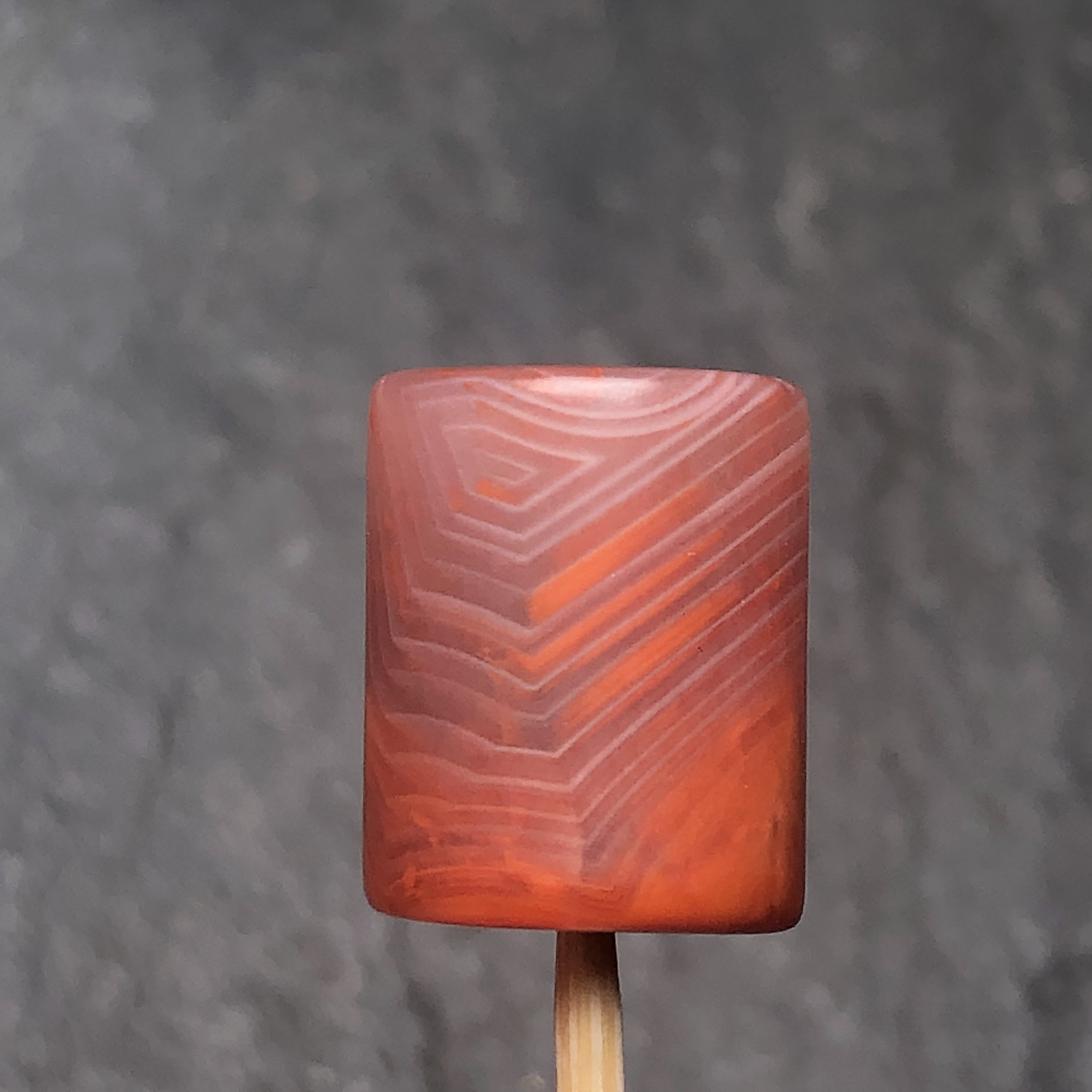 川料南红南红玛瑙纯手工打磨尺寸13.9x11.2毫米