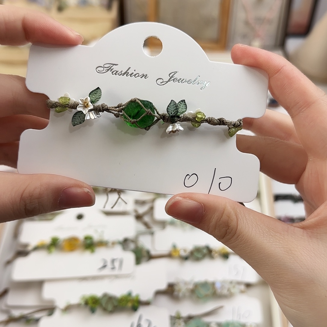 石英石纯铜010手链