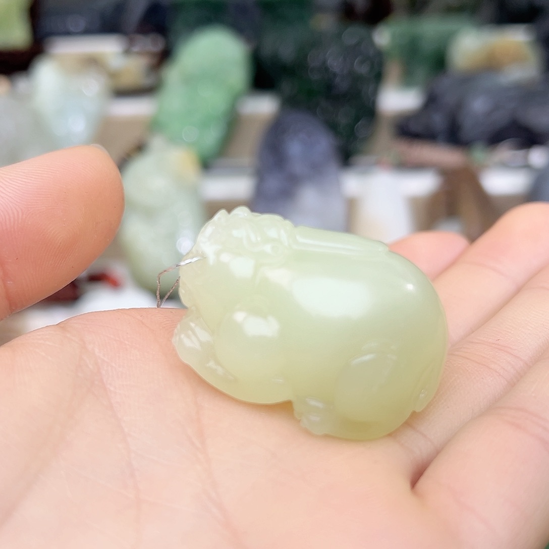 和田玉挂件未镶嵌