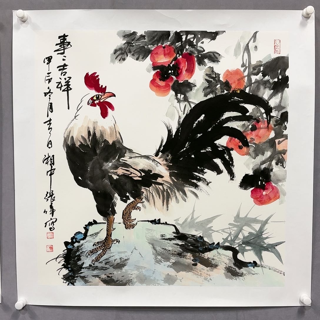 国画国画纯手绘作品请放心去藏