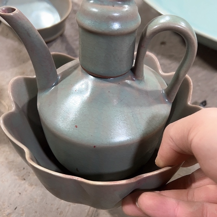 摆件瓷器瓷器的瓷器的