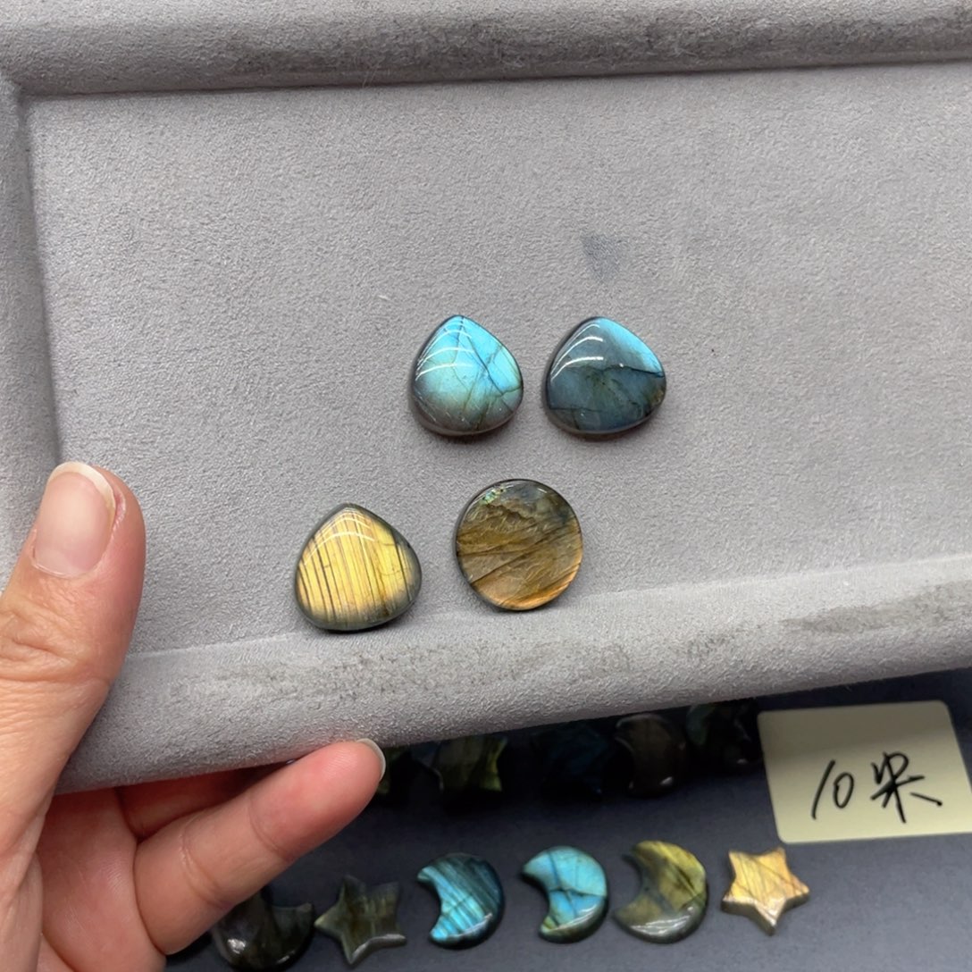 昭***菁长石颈饰银S925镶嵌