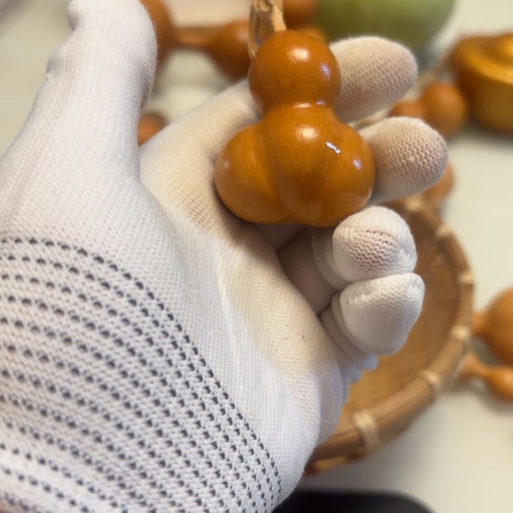 清***扬天然手捻老皮葫芦