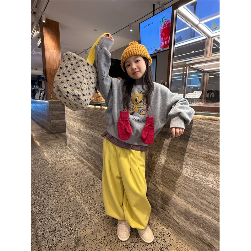 LJ·25冬~加绒萝卜裤72361（童装）