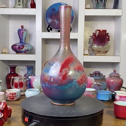 摆件禹州神后钧瓷原产地~