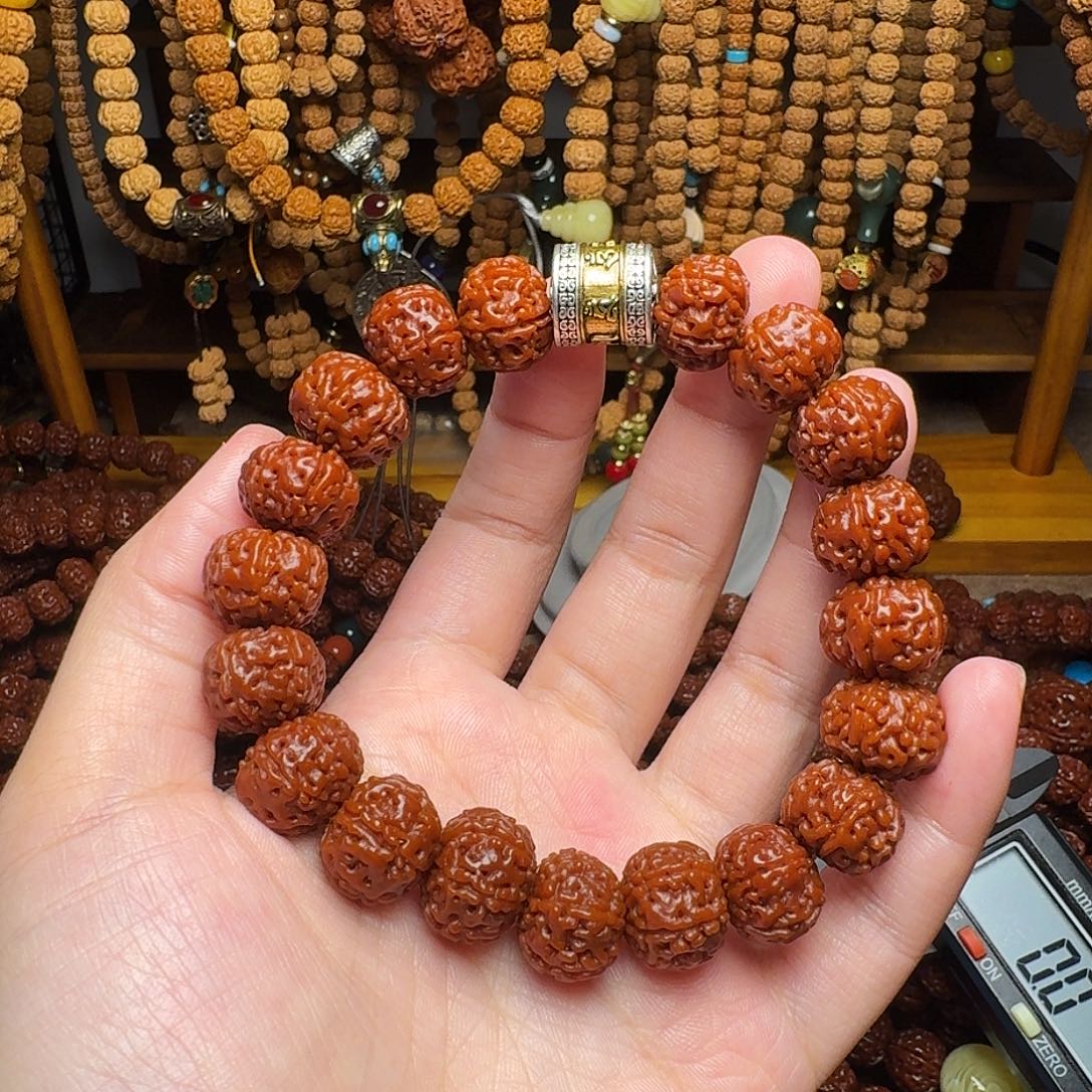 扎***店金刚菩提吊坠13mm 单圈