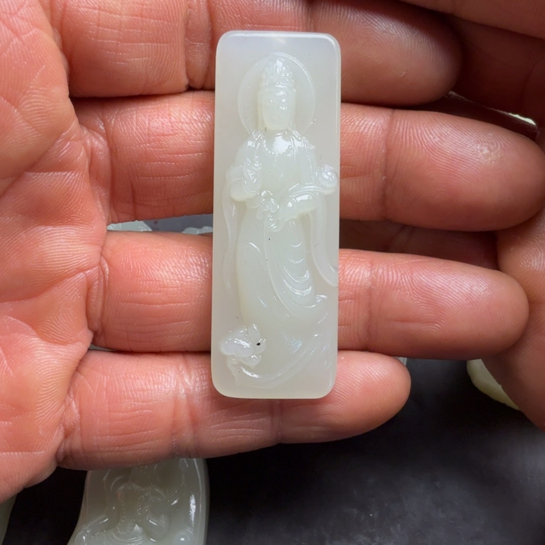 和田玉颈饰未镶嵌@***7