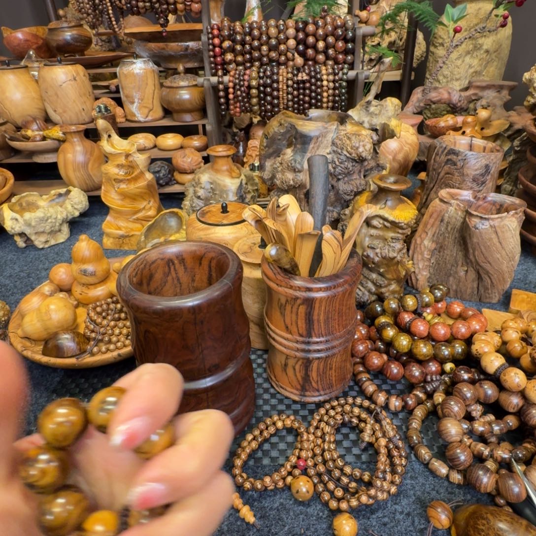 长***潘花梨木类贵黄鬼柳紫檀麻梨等硬木手作