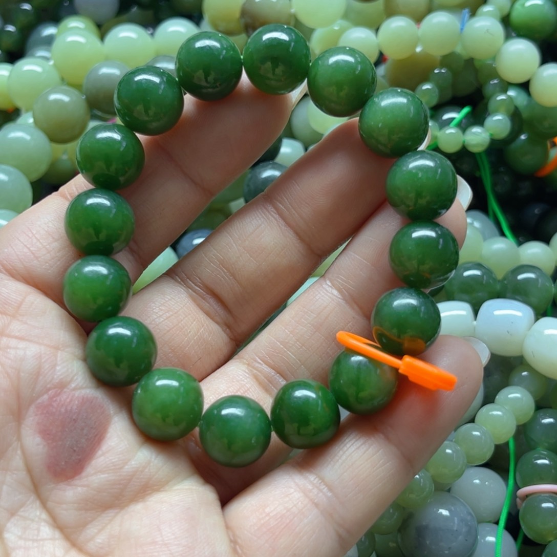 和田玉手链未镶嵌