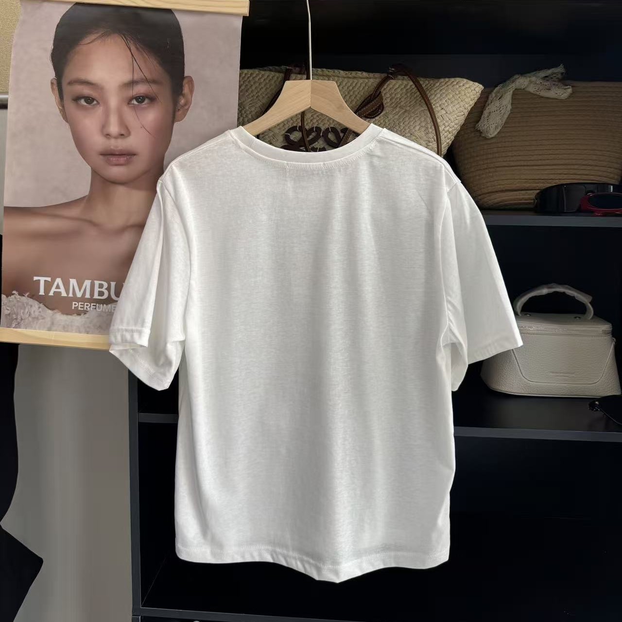 圆领短袖女式纯色休闲短袖T恤修身打底夏季