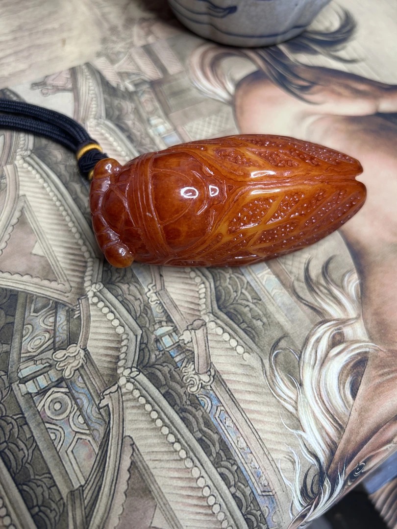 蜜蜡 一鸣惊人  珏霜高端精品推荐 