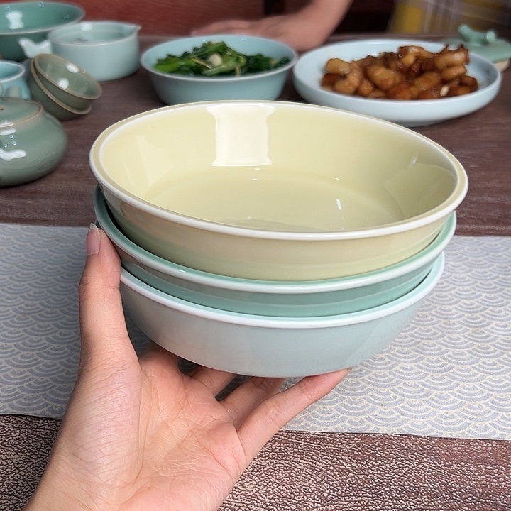 龙泉云间青瓷小米茶器