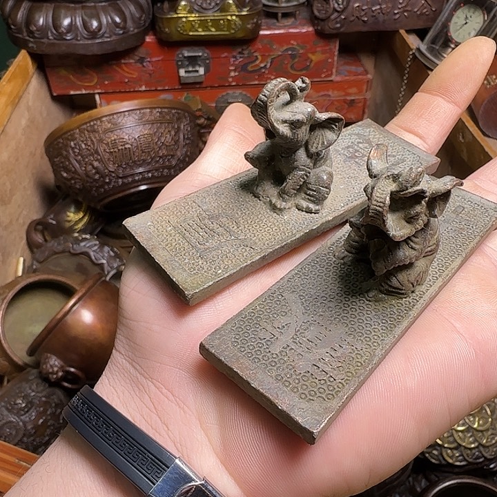 铜材质文玩摆件装饰