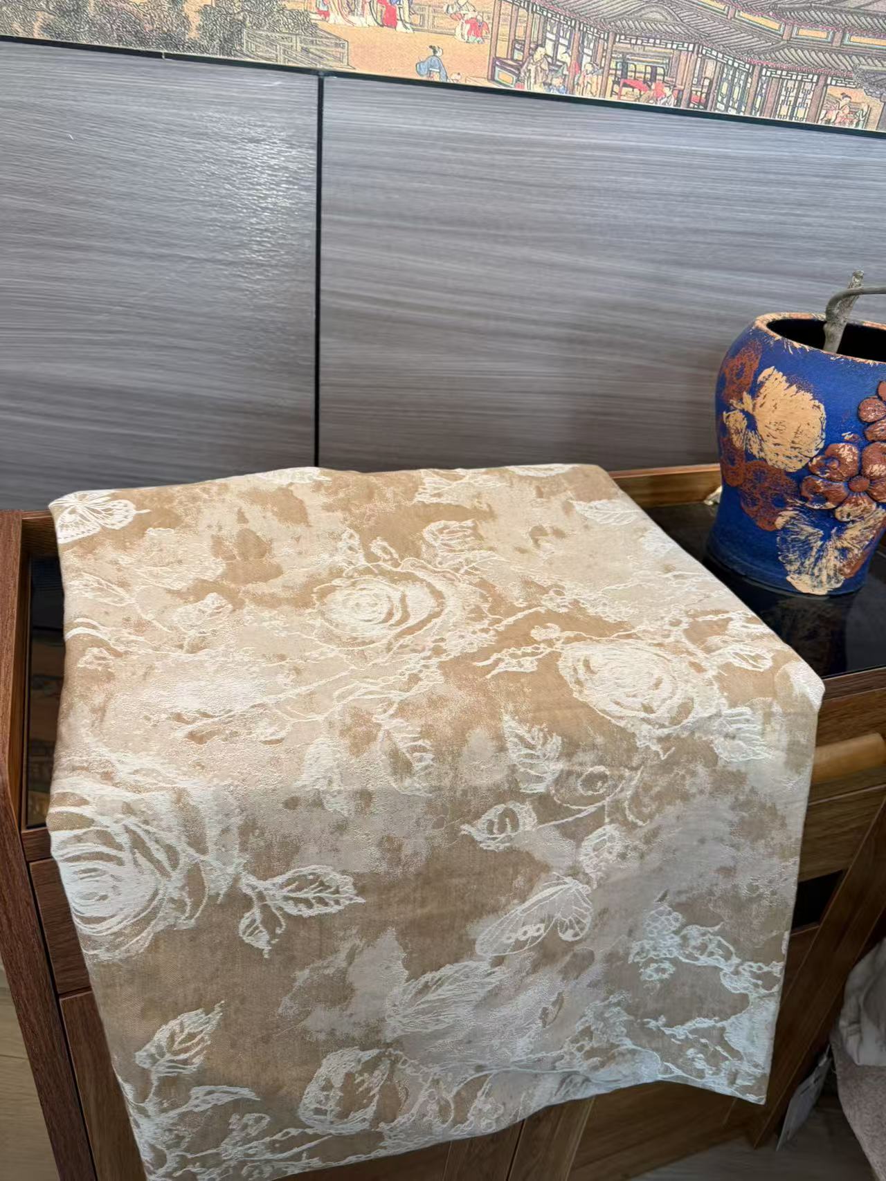 【DADONG·暖纱凝蕊】150*200麻被罩轻奢多功能可机洗