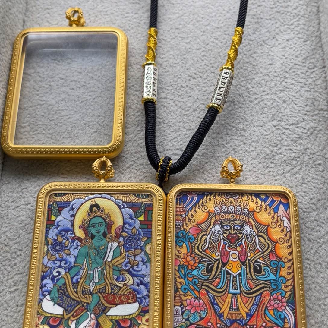 泡***ɞ吊坠双面卡定制加绳子