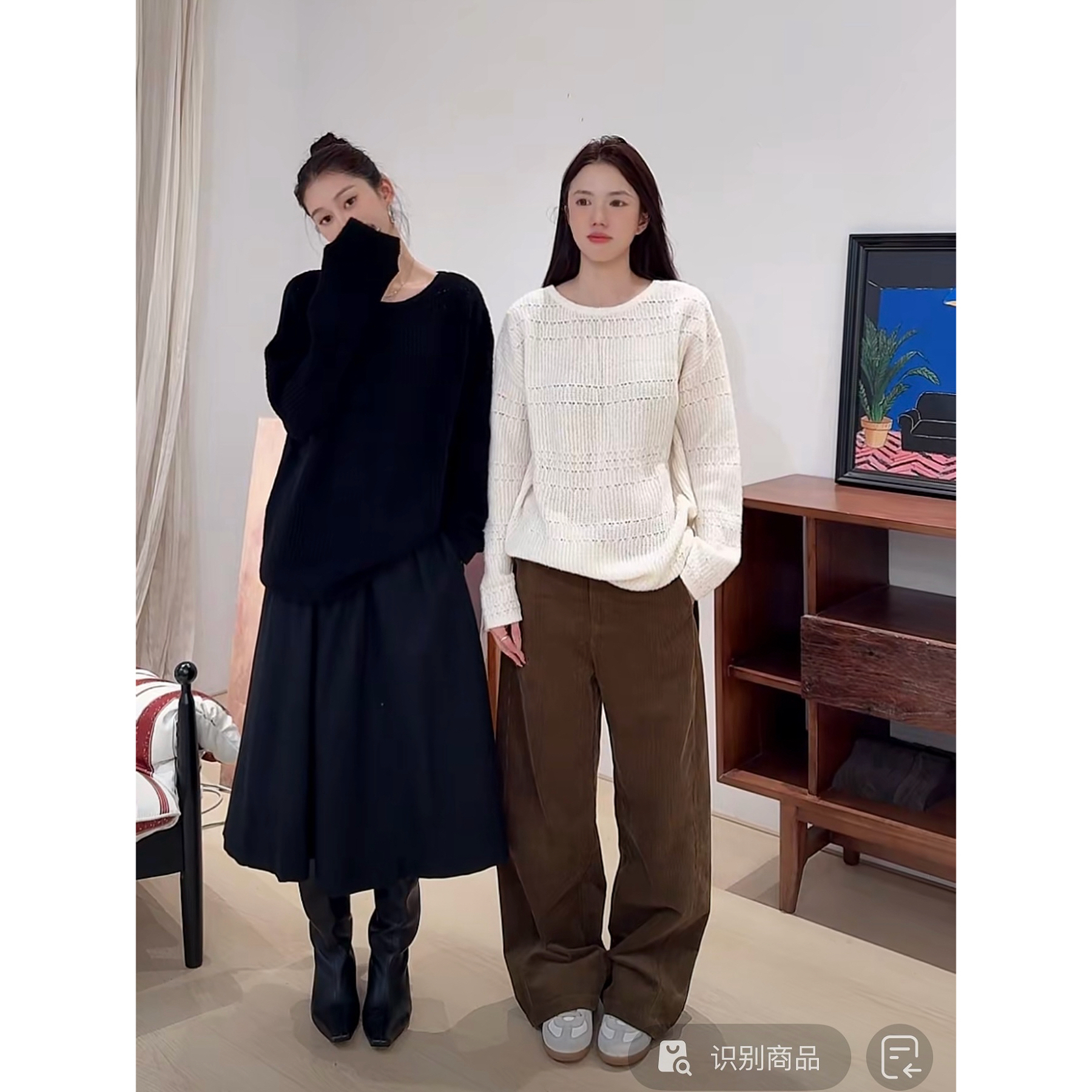 【NO退NO换】-极简慵懒！纯色百搭针织毛衣（UMA90502#）UMA