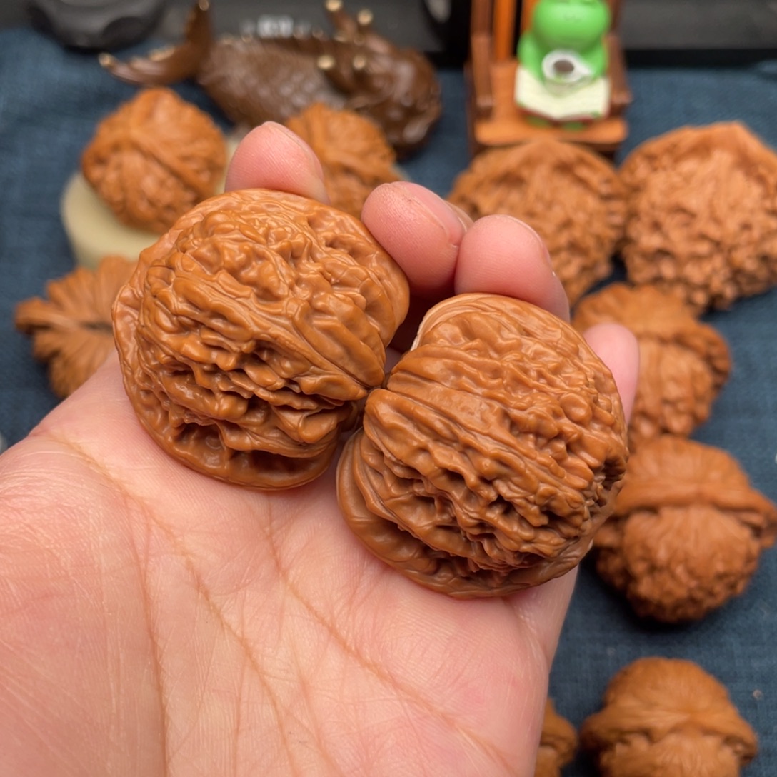 蛋***蛋把件文玩核桃39山地楼全品