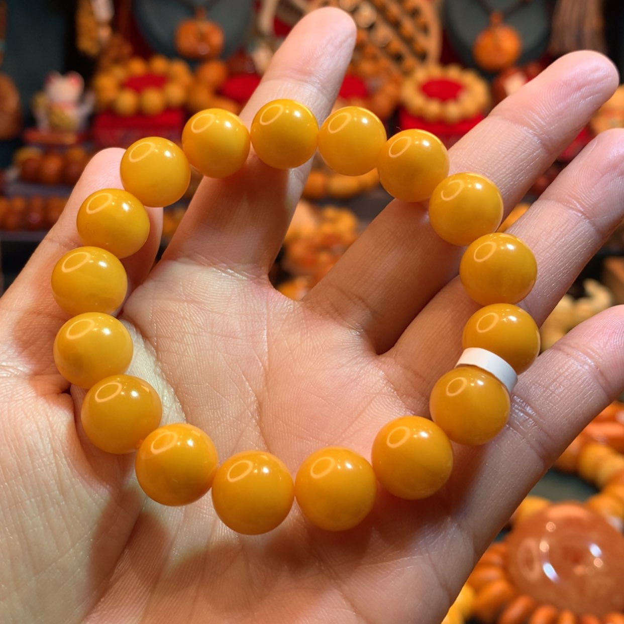 【闪购商品】蜜蜡手串未镶嵌蜜蜡手串