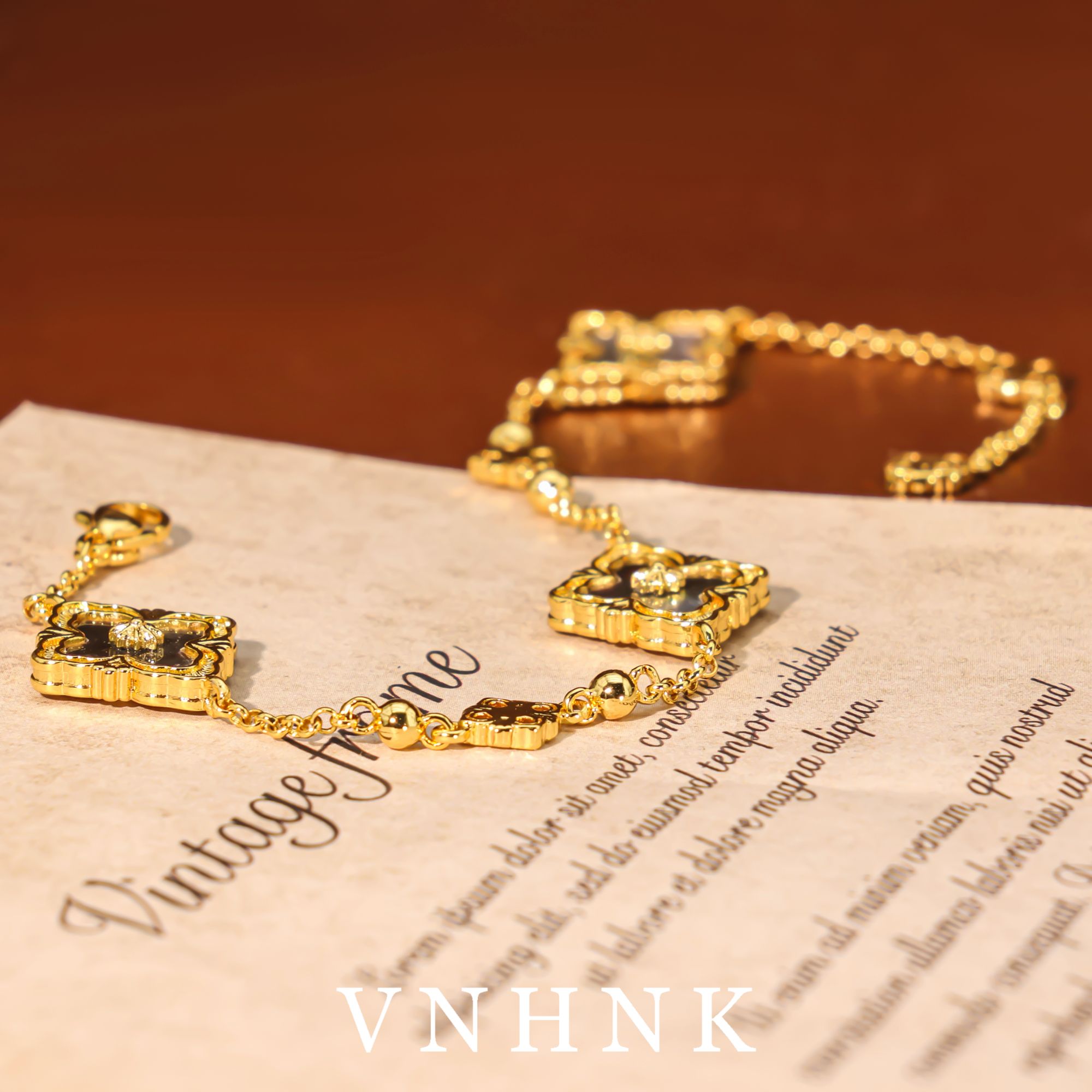 铜合金贝壳手链 美可儿   M13   金色(22cm)气质时尚手链