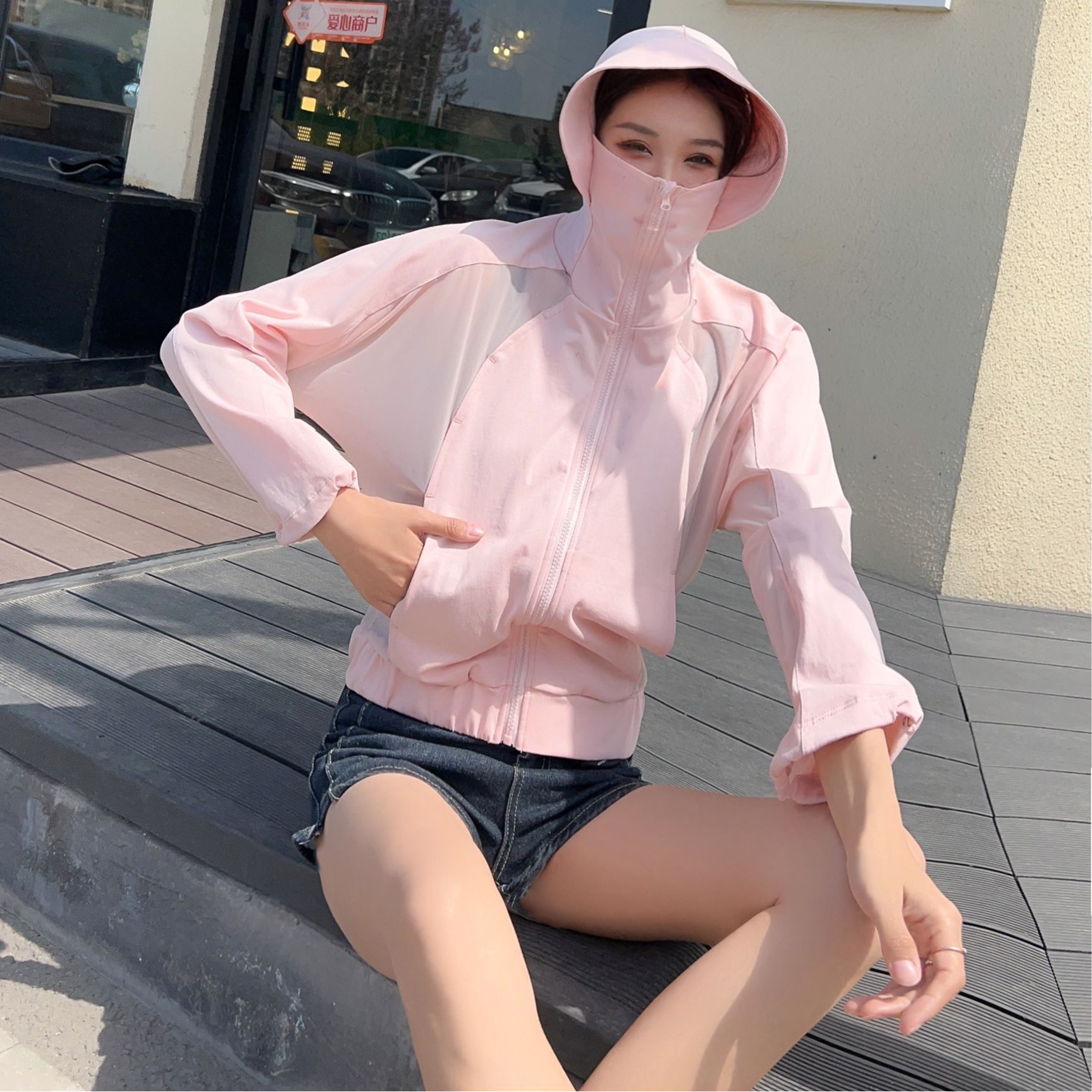 防晒衣女2025新款冰凉感透气夏季防紫外线修身薄款防晒服遮阳外套