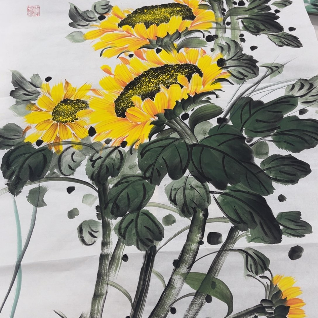 国画纯手绘作品图
