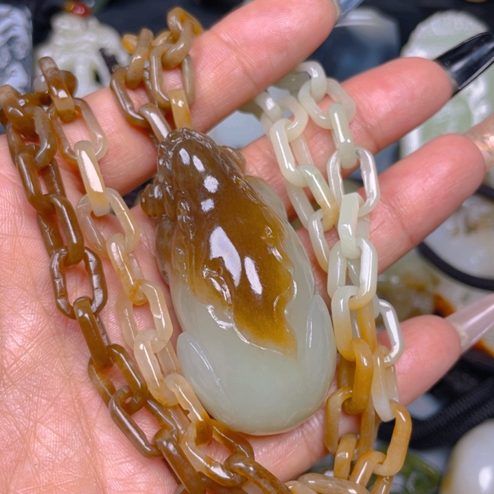 和田玉挂件未镶嵌