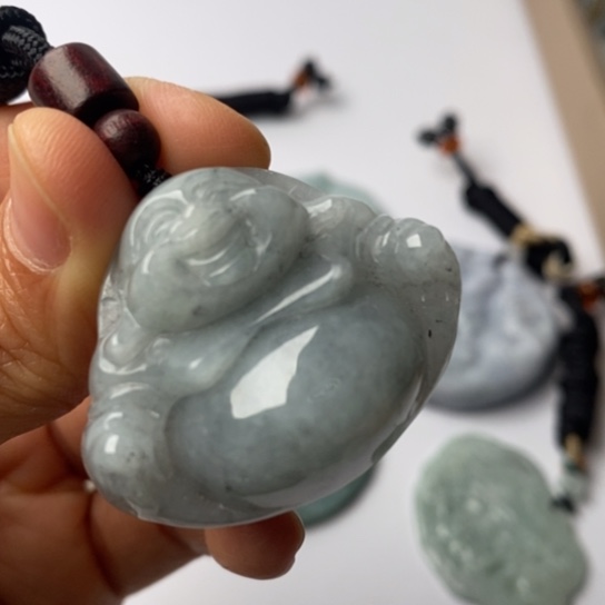 翡翠未镶嵌挂件翡翠