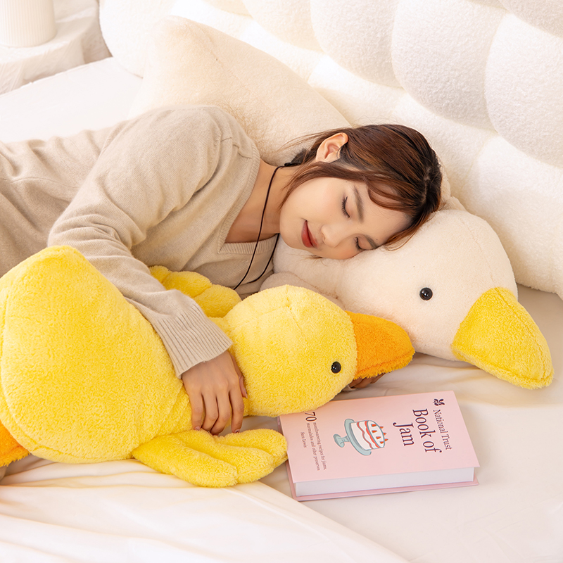 艾斯德爆款趴趴鸭抱枕毛绒玩具大玩偶抱睡公仔布娃娃睡觉抱枕枕头