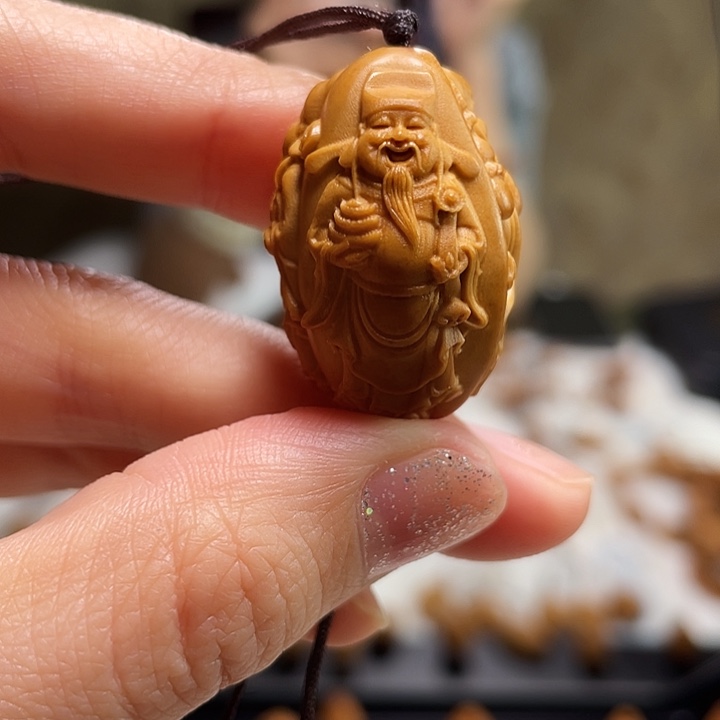 橄榄核吊坠橄榄核