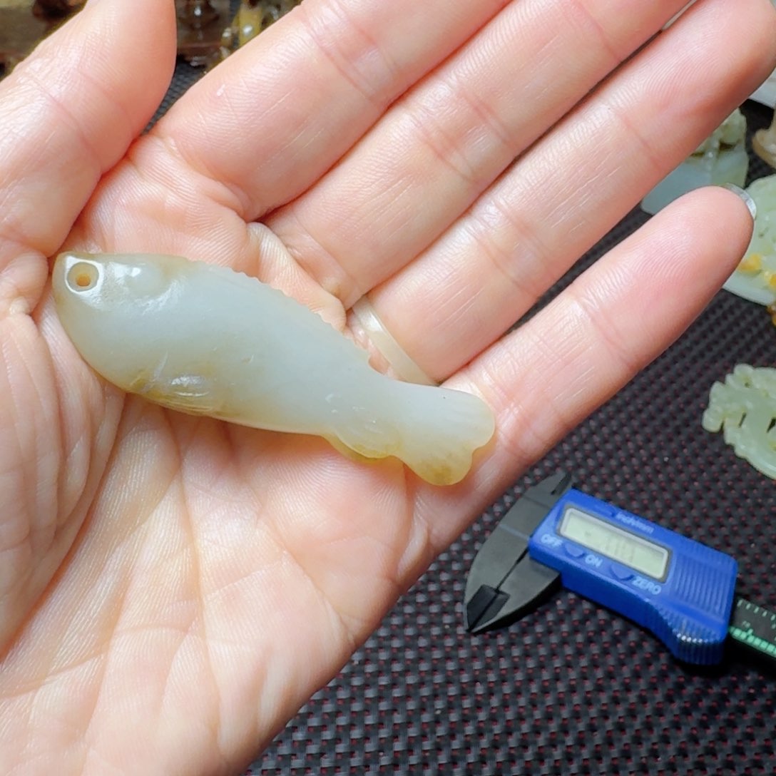 和田玉把件未镶嵌